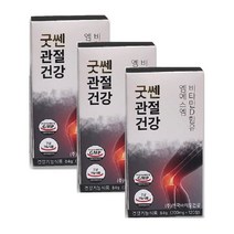 굿쎈관절건강 120정 3박스3개월, 120정 3박스