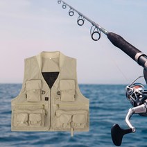 토니벳 계류 루어 바다 민물 갯바위 낚시 조끼 XXL