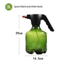 충전식자동분무기 1-3L 전기 스프레이 병 원예 충전식 자동 물뿌리기 조절식 노즐 스프링클러 도구가 있는, 17 Type E-3L-17