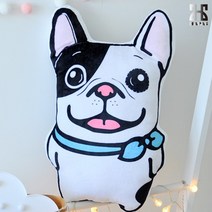 하파스 프렌치불독 쿠션 인형