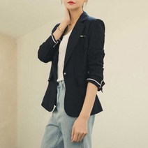 테일러드 린넨 텐셀 자켓