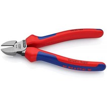 Knipex 70 02 160 SB 대각선 커터 16cm6.3인치 블리스터 포장에 부드러운 손잡이 포함