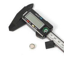 LCD창 디지털 버니어 캘리퍼스 정밀 눈금자 깊이측정 _ 2022885EA