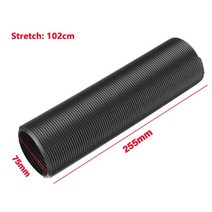 인테이크 파이프 1m 7563mm 자동차 엔진 유연한 공기 흡입 호스 파이프 공기 필터 흡입 냉기 벤트 덕트 피드 호스 튜브 유니버설, 75mm