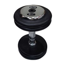 대한스포츠 헬스고무아령, 12kg, 검정색, 1개