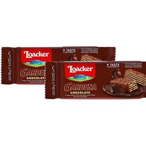 로아커 가데나 초콜릿 밀크 초콜릿 바삭한 와플 Loacker 38g 2팩