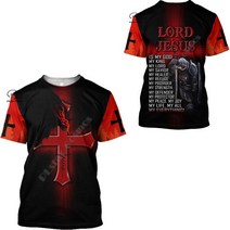 예수님 그리스도 PLstar Cosmos Christian olic Jesus R Streetwear 3DPrint Summer Casual Funny T-shirts, 14 T-shirts_02 S