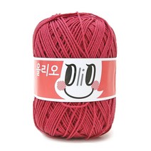 [니뜨]올리오 뜨개실(70g)(10+1) + 무료도안세트, 707_로즈핑크
