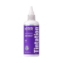 [정품] Kiss Tintation 반영구 헤어 컬러 트리트먼트 148ml (US 5액량, Vivid Violet