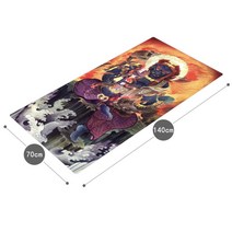 일본 디자인 도깨비 호랑이 잉어 용 비치타올 고양이 바스 타올 수건 대형 뽀송뽀송, AG + 140x70cm개