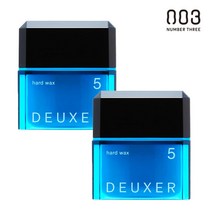 넘버쓰리 듀서왁스 5 하드 80g 2개 하드왁스 헤어스타일링 넘버쓰리왁스, 단품