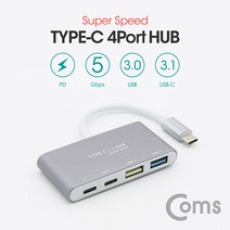 샌디스크스토리지 C타입OTG및 USB4포터허브