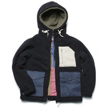 QUIETIST 보아 헤비 후드집업 파카 블랙 Heavy Fleece Zip-up Parka black 18FWRO102BK
