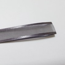 선물포장리본 꽃포장리본 양면 오간디 리본 (폭 6mm 길이90m)(폭 10mm/15mm/25mm/35mm 길이 45mm), 15mm, 19(그레이)
