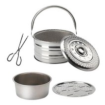 리버스난로 거꾸로타는 화목난로 낚시 픽크닉을 위한 스테인리스 통나무 목제 옥외 불, 03 with Tongs and Mesh