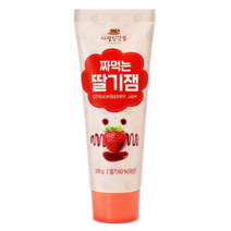짜먹는 딸기잼 200g-1개, 단품, 200g