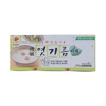 뚜레반 국산 100% 엿기름가루 티백 40gX6개, 상세페이지 참조