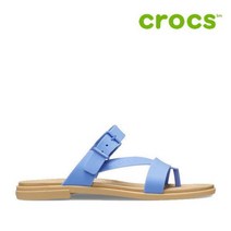 크록스 샌들 39- 206108-4RX Tulum Toe Post Womens Sandals