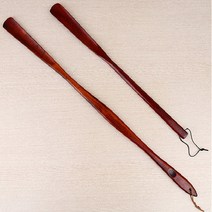 반짝 광택 나는 고급 구두 뒷굽 보호 구둣주걱 옻칠 나무 헤라 음식점 신발장, 사이즈