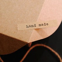 스티커(핸드메이드-크라프트)-16p/1매