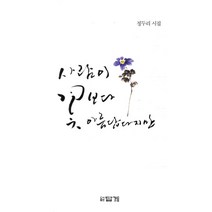 사람이 꽃보다 아름답다지만, 답게, 정두리 저