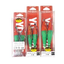 [패밀리낚시] 요즈리 틴셀에기 수박에기 고추장에기 갑오징어, 4.0호, L1 고추장(1개)