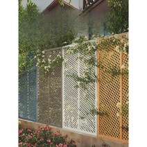 방부목 울타리 목재 정원 담장 나무 펜스 마당 주택, 120x60 요사이 메이플 옐로우