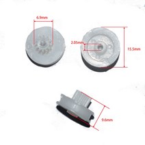 베벨기어 웜기어 15.5mm 벨트 풀리 12 개 톱니 0.5M 플라스틱 기어 장난감 액세서리 기술 모델 부품, 01 12 치아_01 2.05mm