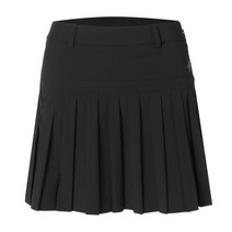 데상트골프 F DN12WFSK32-BLKG 여성 플리츠 스커트