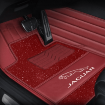 재규어 카매트 코일 실내 XE XF XJ 발매트 발판 전용 차량용, 더블 블랙 나노 융