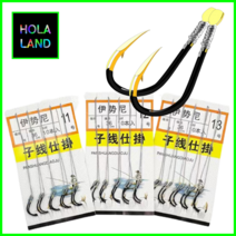 붕어바늘 민물바늘 합사묶음바늘 붕어채비 민물채비 텅스텐바늘 2본 5조