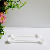 허브야 닷컴 계량스푼 0.5 1g 양면플라스틱 1개