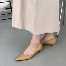 다잇템 여자 키큰녀 기본펌프스 뾰족코 키튼힐 구두 (9346246)