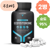 엑디스테론 사이클로덱스트린 시클로덱스트린 핏앤포커스 500m.g 90개x2병, 2개, 90개