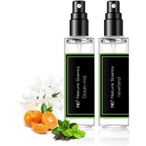 ap airpleasure Room Spray Fragrance Spray Mist Set - Natural Aromatic Oils for Home Kitchen Relaxi, 02 Ocean Mist & Neverland