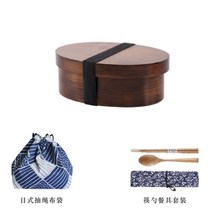 일식 도시락 통소풍 틱톡 원목 나무 찬합 인스타 반찬 박스 용기 직장인, H