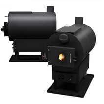 [건축자재팀버주식회사]누임형 화목난로(망부착) SL-110M 120M 130M/펜션난로/홈카페난로/전원주택난로, SL-120M(대형/망부착형), 장작바구니