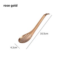 초콜릿 중탕 초코 멜팅 퐁듀 세트 캐비어 소쿠리 퐁듀 필터 가정용 크리 에이 티브 도구 분자 요리 미식가, 03 rose gold