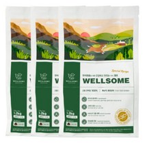 웰썸 곤충사료 1.2kg 3.6kg 그레인프리 강아지 아토피 인섹트 눈물 관절 피부 사료, 웰썸 3.6kg + 600g + 우리집상전 사은품