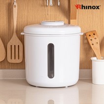 라이녹스 무선 진공쌀통 10kg RXHX-RC721A, 화이트