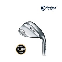클리브랜드 정품 RTX Zipcore Wedge 집코어 웨지, Black Satin, DG S200, 56도