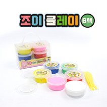 날쌘거북이 직영몰 정품특가!! 신제품!! 어린이집 유치원 생일 답례품 크리스마스 선물 총출동! 2탄!!, 조이클레이(6p) [메세지스티커2종]