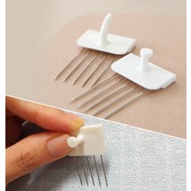 꼭꼬핀5p 못대신벽에거는핀 아이디어 벽지 손상 없이꽂는핀 걸이기구 액자 시계 모자, 일자형(5P)