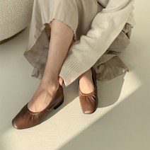 여성 말랑 둥근코 플랫슈즈 5color 2.5cm