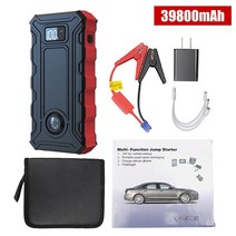 자동차 차량 점프스타터 1200a 점프 스타터 전원 충전 충전 30000mah 휴대용 전원 은행 배터리 부스터 led 손전등 비상, 39800