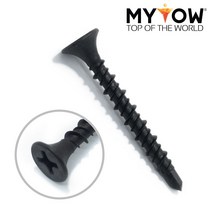 양날 피스 흑색 외날 나팔머리 나사 석고보드 목재, 쿠팡업 8x50