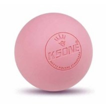 웰블러썸 라크로스 마사지볼, 핑크, 1개