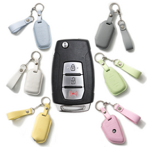 SPRING 쌍용 B타입 스마트키 키케이스 3버튼 티볼리 에어 아머 뷰티풀코란도 렉스턴G4 스포츠칸 차키 키 지갑 홀더 커버 차량 연락처 번호 메탈 각인, 그레이_GRAY