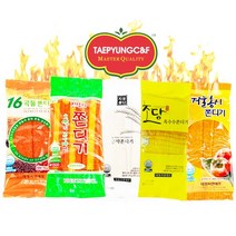 놀면뭐하니 쫀드기 목포 쫀드기장인 황박사 추억의쫀드기 곤약 초당옥수수 쫀득이 쫀디기, NEW 16곡물 쫀디기 260g(개별포장)