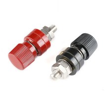 접지터미널 어스단자 바나나잭 구미 전원 8MM 6MM, 대박매출 2-레드단자6mm